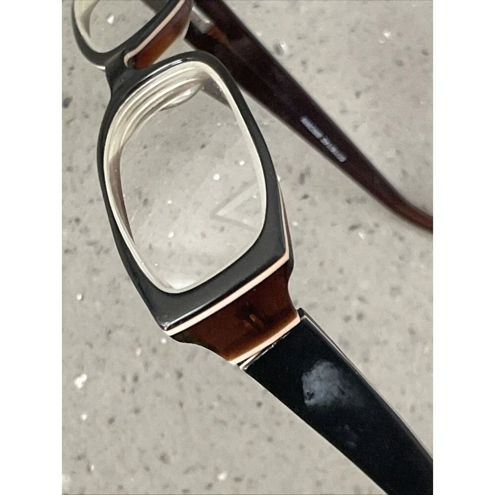 REALITY 3709 BROWN EYEGLASSES FRAMES ONLY 51-16-140 Full Rim Rectangle